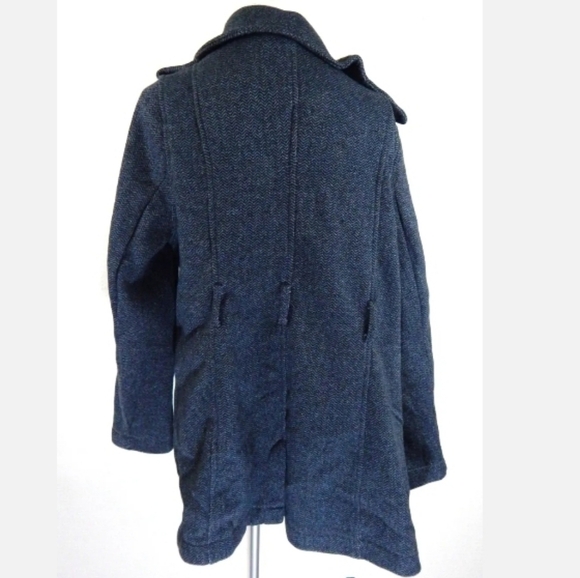 Torrid Herringbone Fleece Trench - Picture 3 of 4